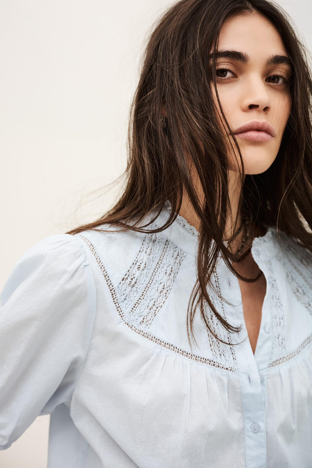 Cotton Shirt Nella Blue
