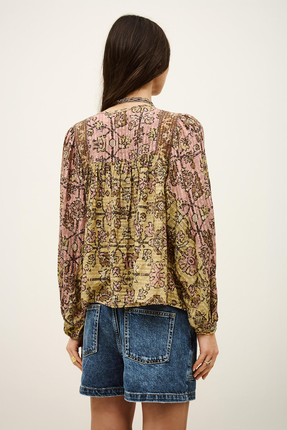 Loose Blouse Pamila Yellow