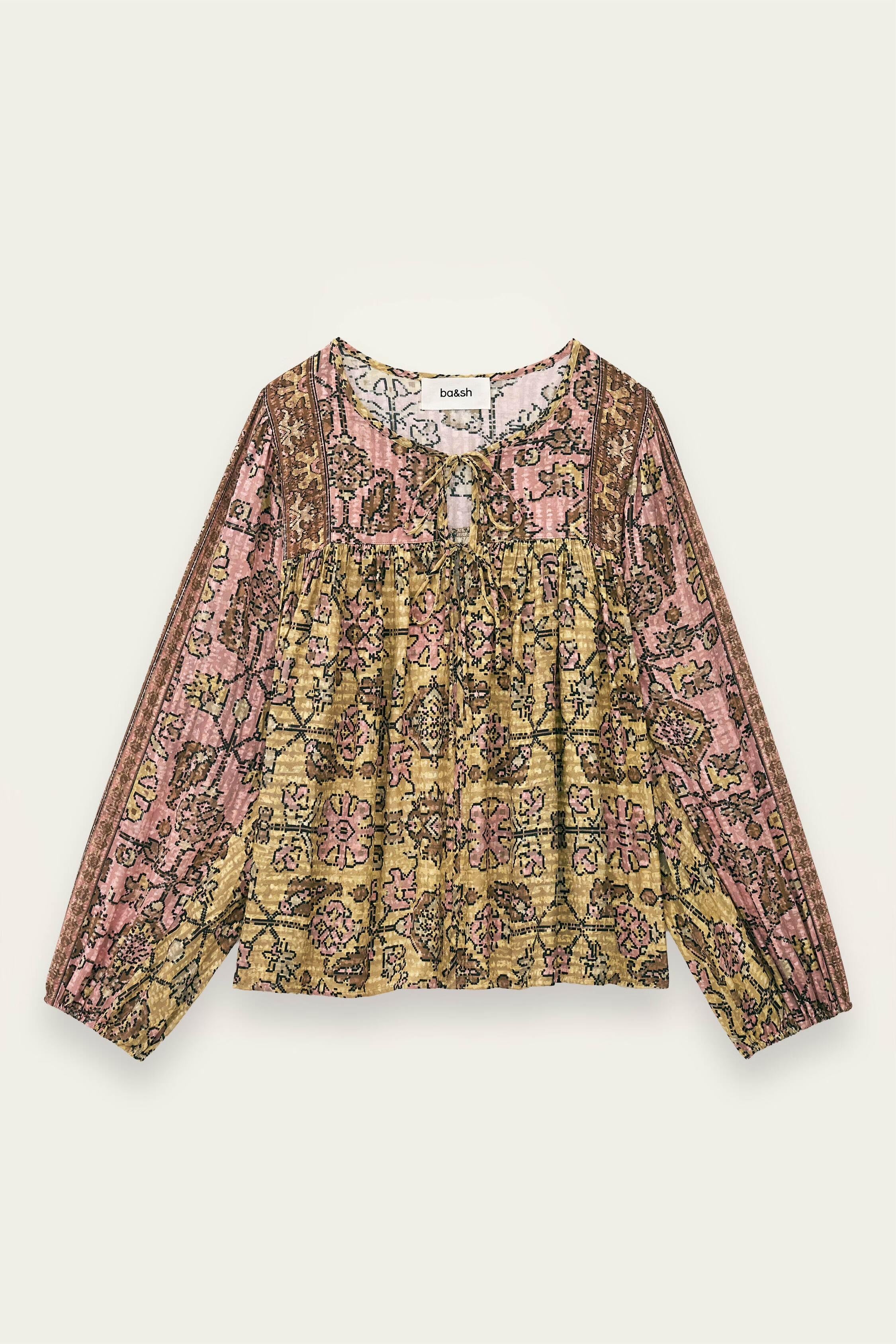 Loose Blouse Pamila Yellow