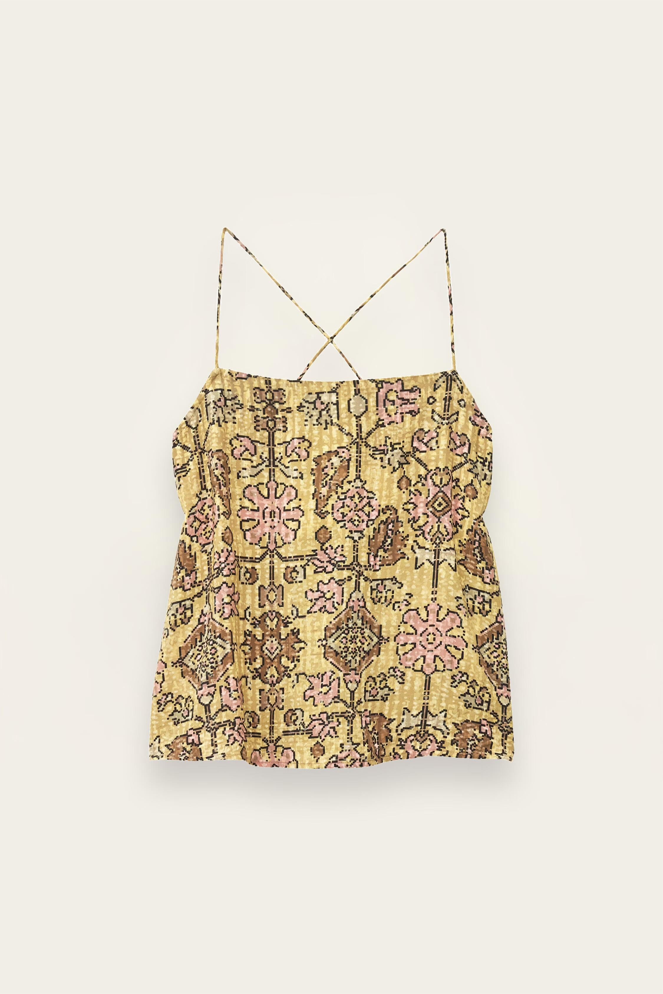 Cami Top Pamela Yellow