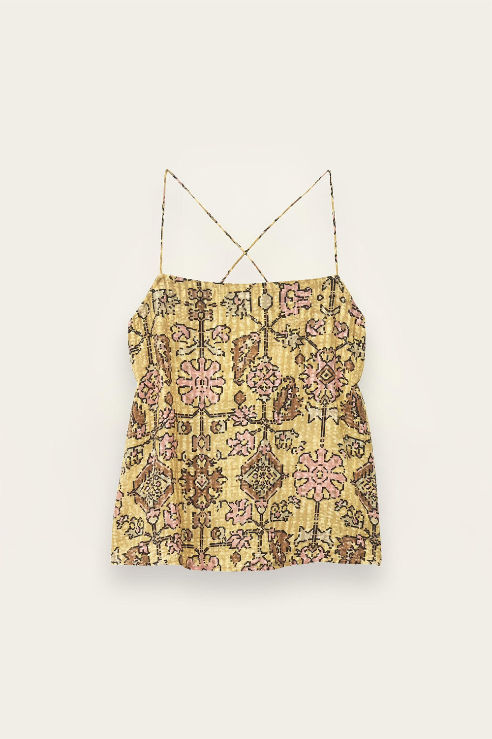 Cami Top Pamela Yellow