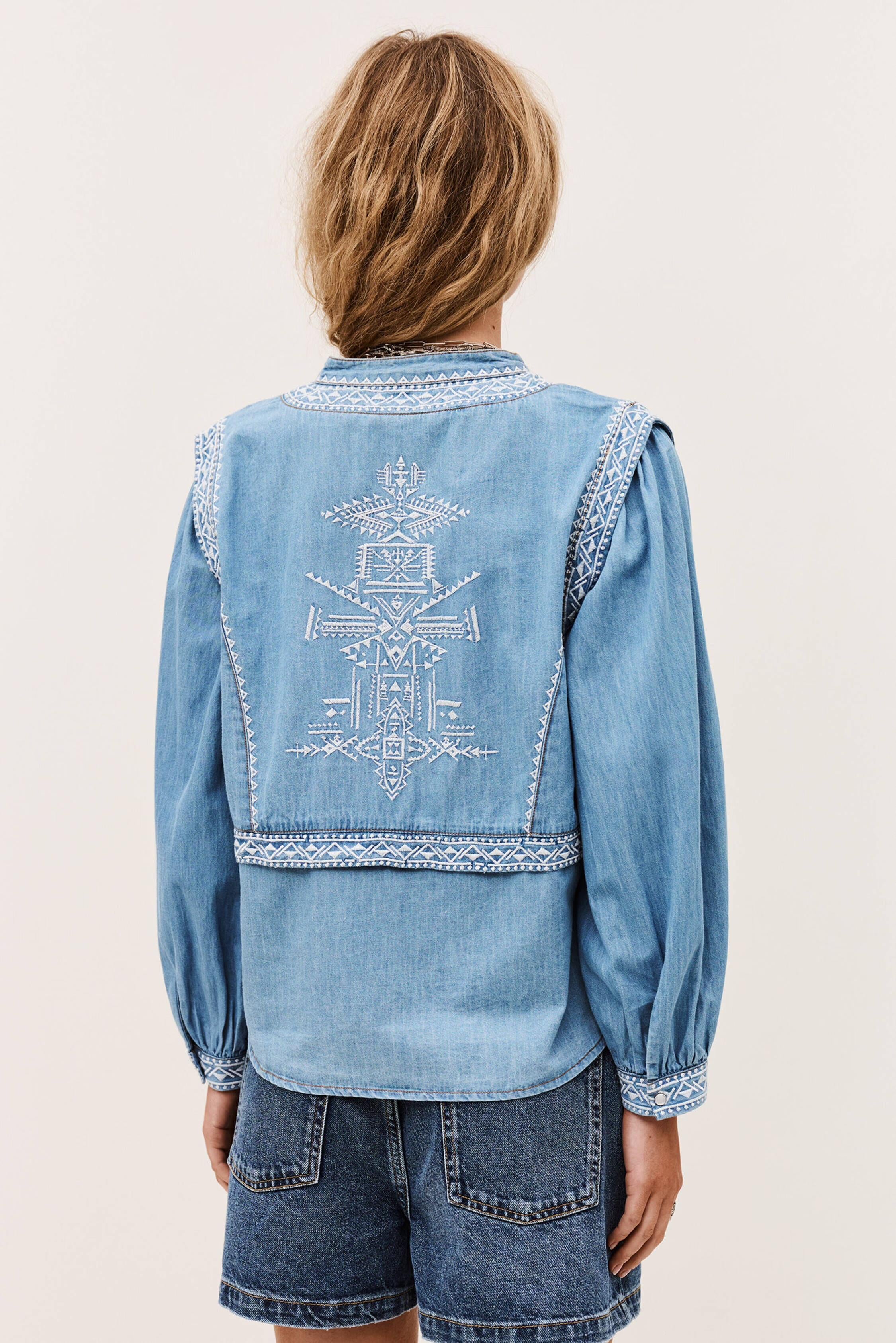 Denim Shirt Laura Blue