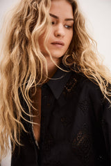 3/4-Sleeved Shirt Muriel Black