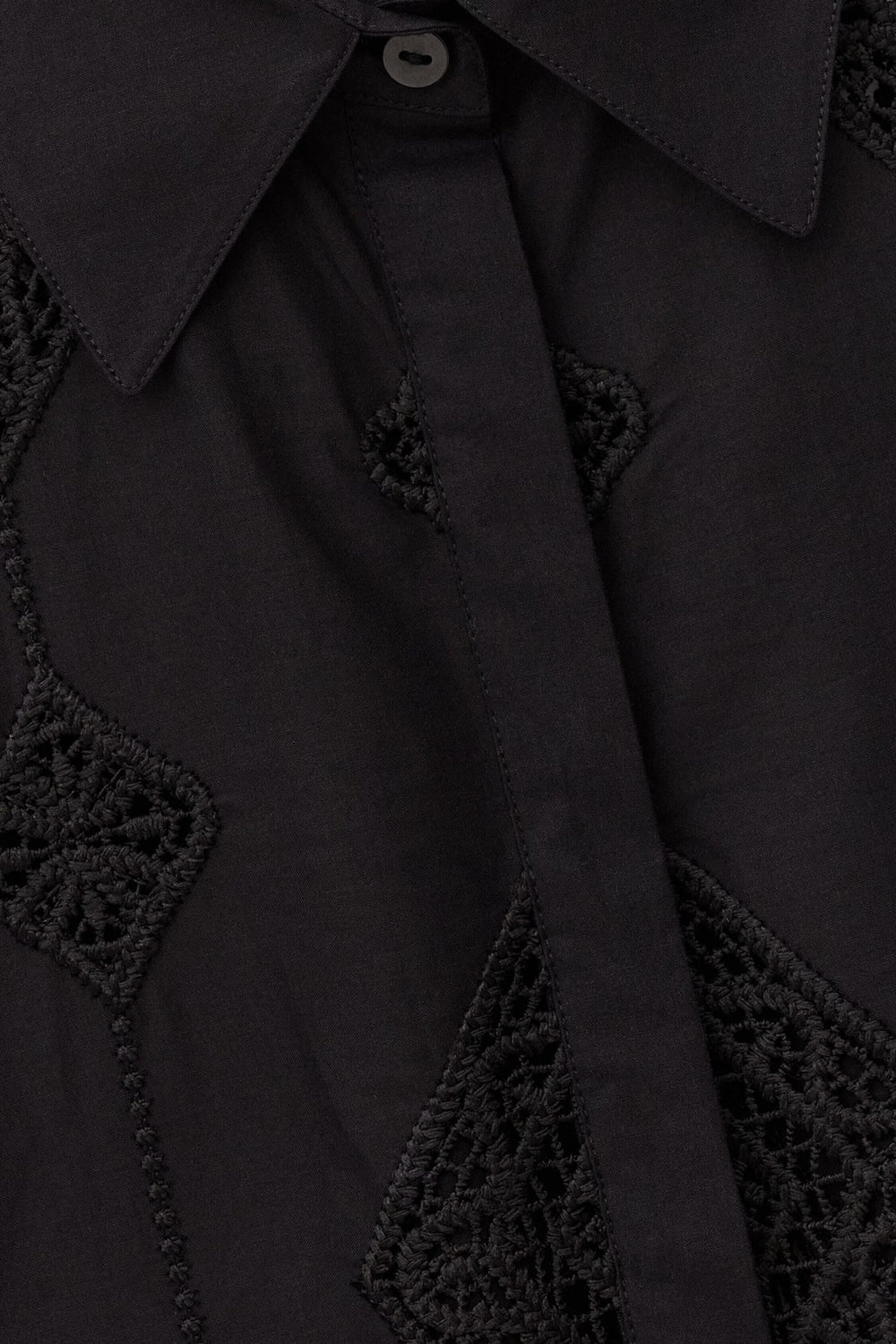 3/4-Sleeved Shirt Muriel Black