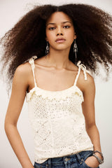 Cami Top Sela Off-White