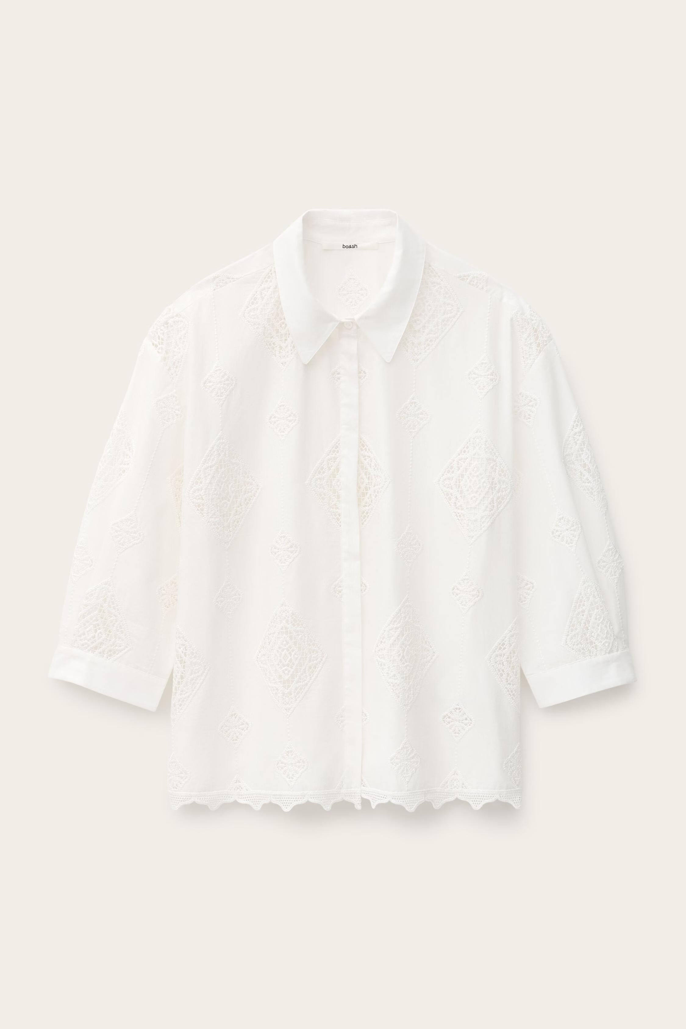 3/4-Sleeved Shirt Muriel Off-White
