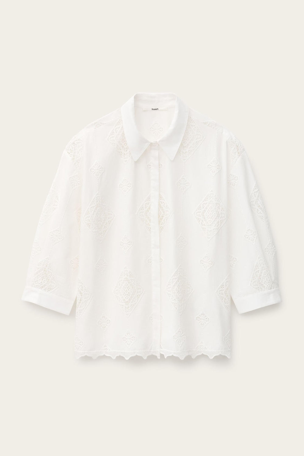 3/4-Sleeved Shirt Muriel Off-White