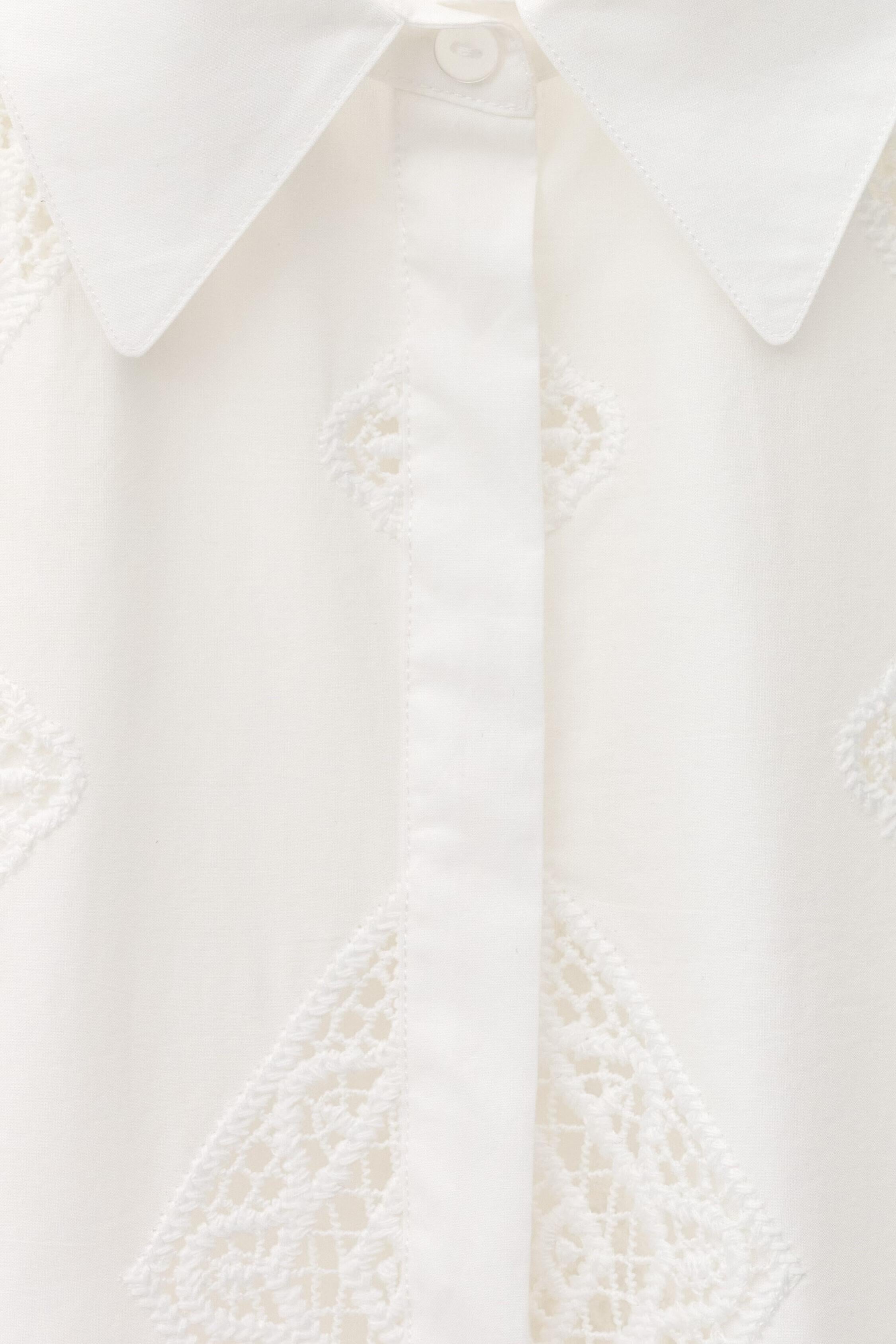 3/4-Sleeved Shirt Muriel Off-White