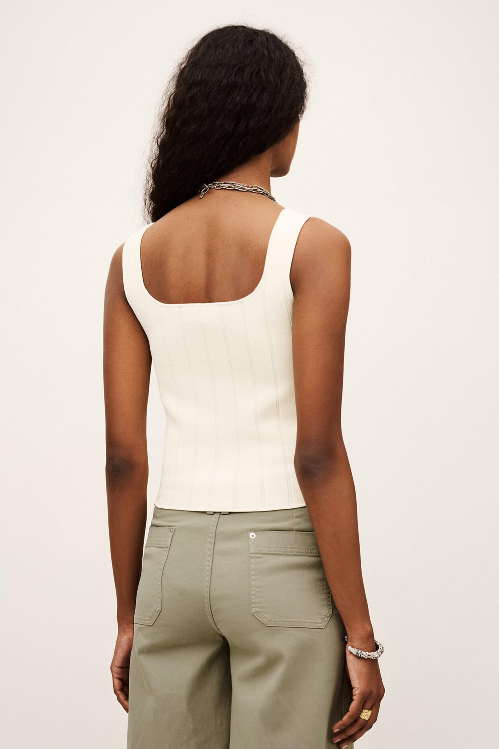 Knit Top Chila Off-White