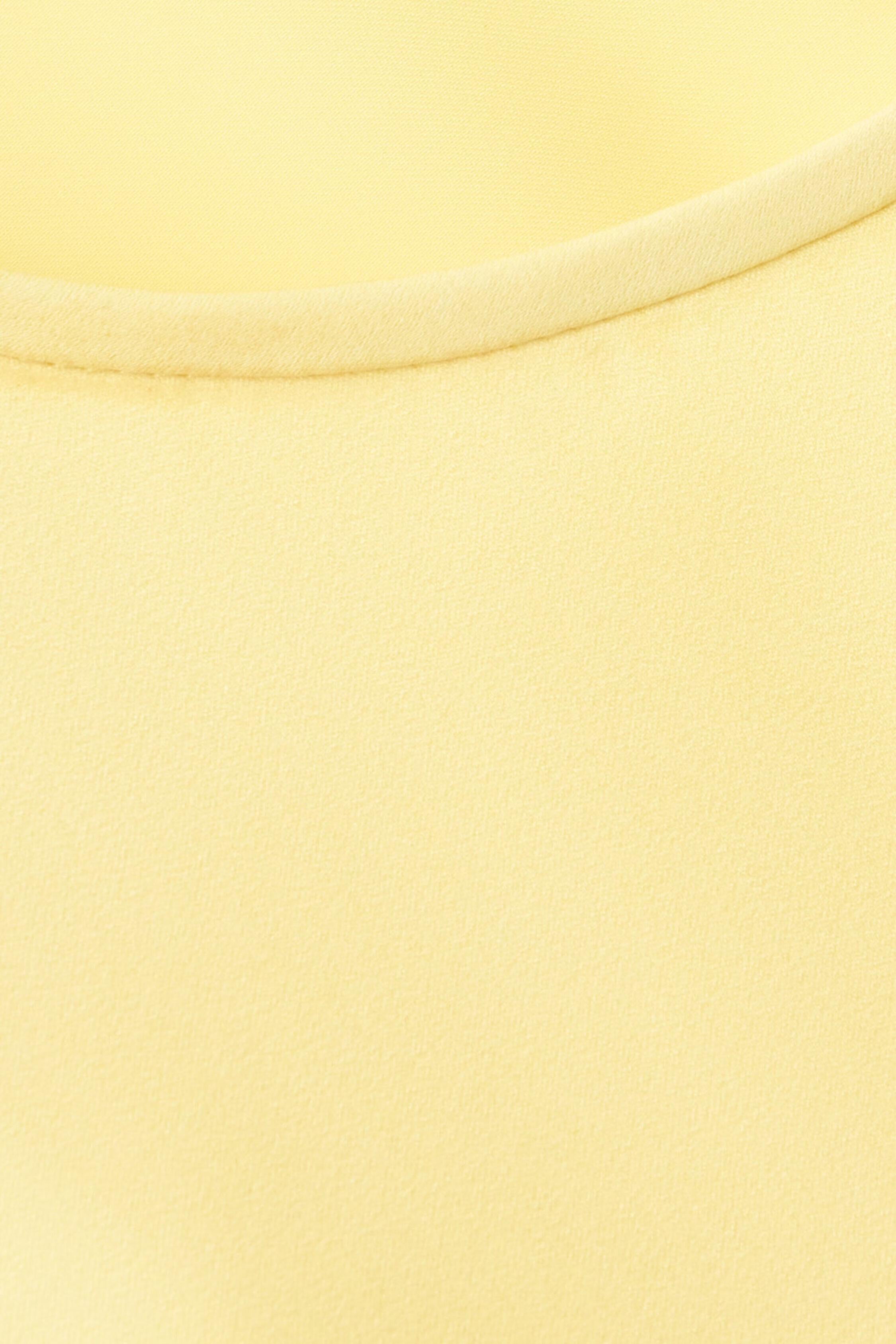 Sleeveless Top Cedi Yellow