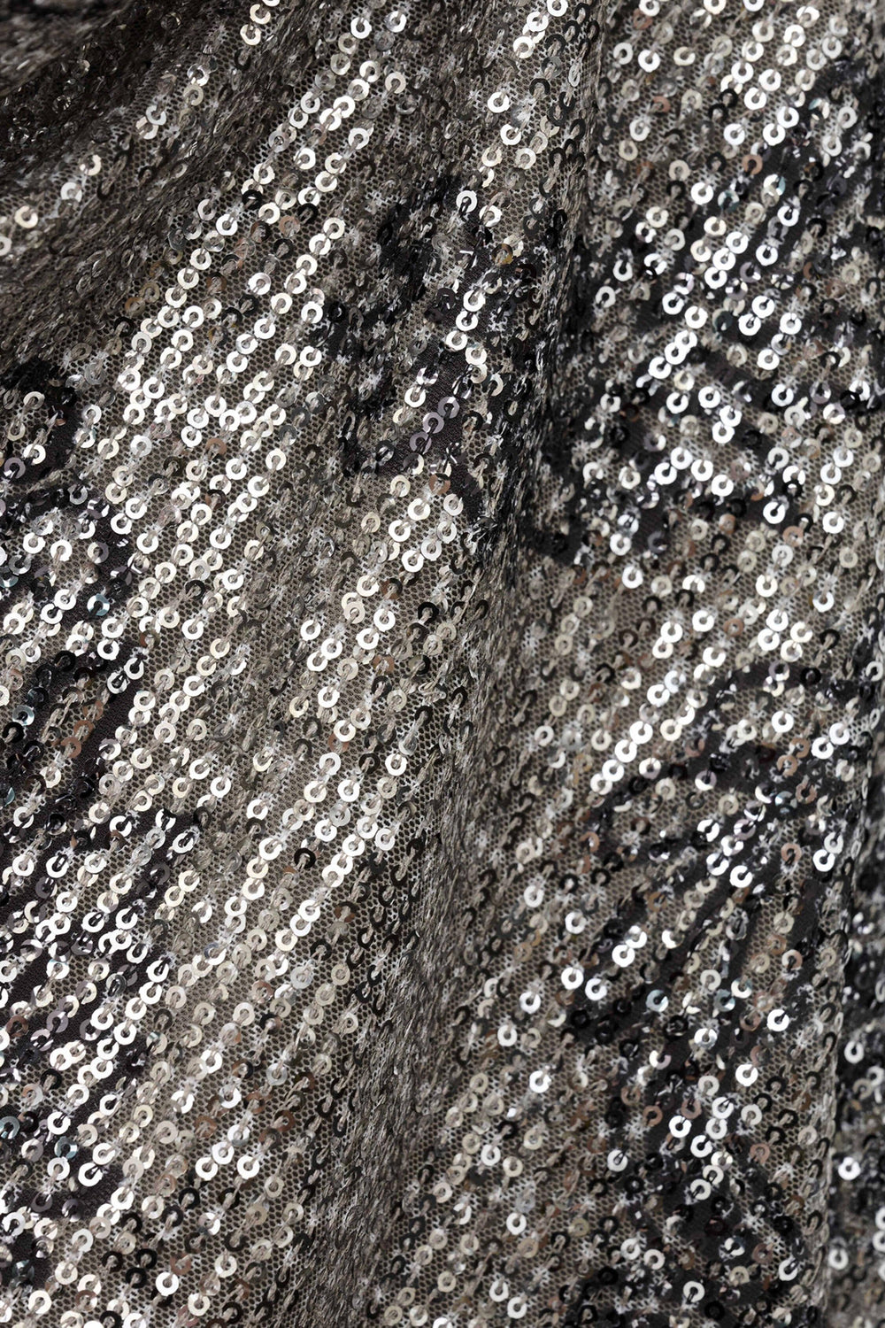 Sequined Scoop-Neck Top Simona Black