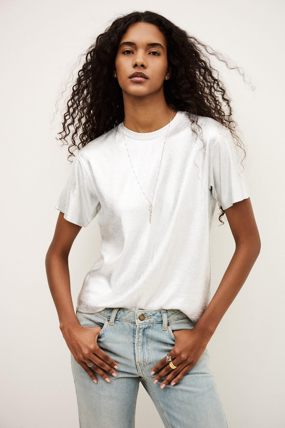 Short-Sleeved T-Shirt Sony Gray