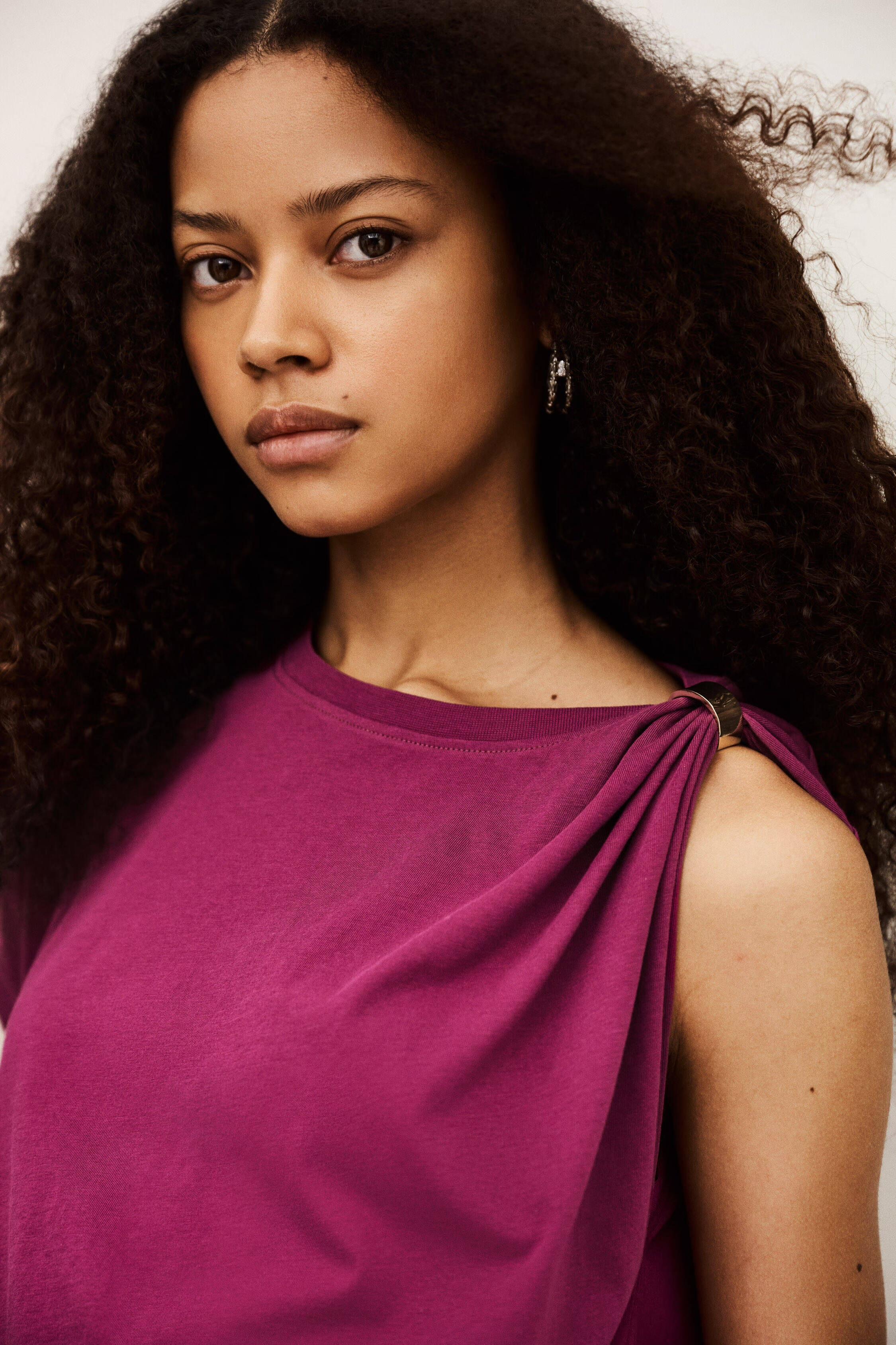 Short-Sleeved T-Shirt Allia Purple
