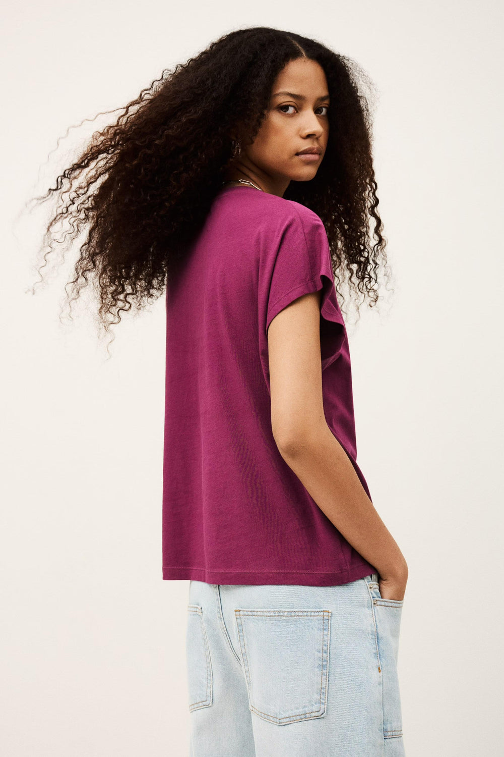 Short-Sleeved T-Shirt Allia Purple