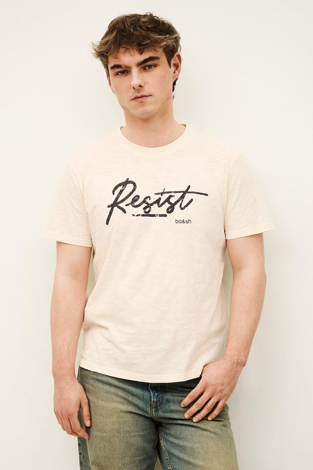 Charity T-Shirt Vinc Off-White