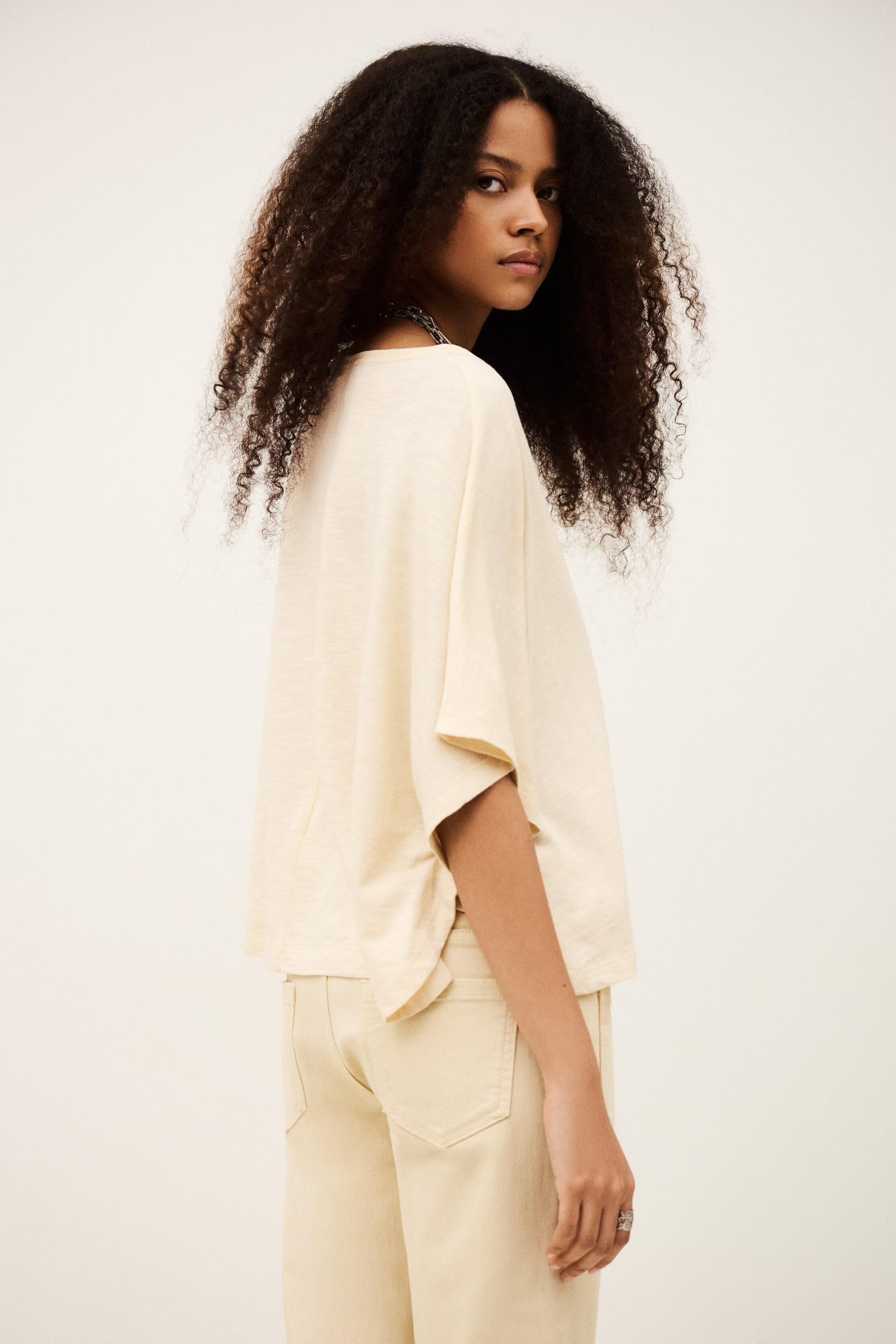 Cape T-Shirt Cacia Off-White