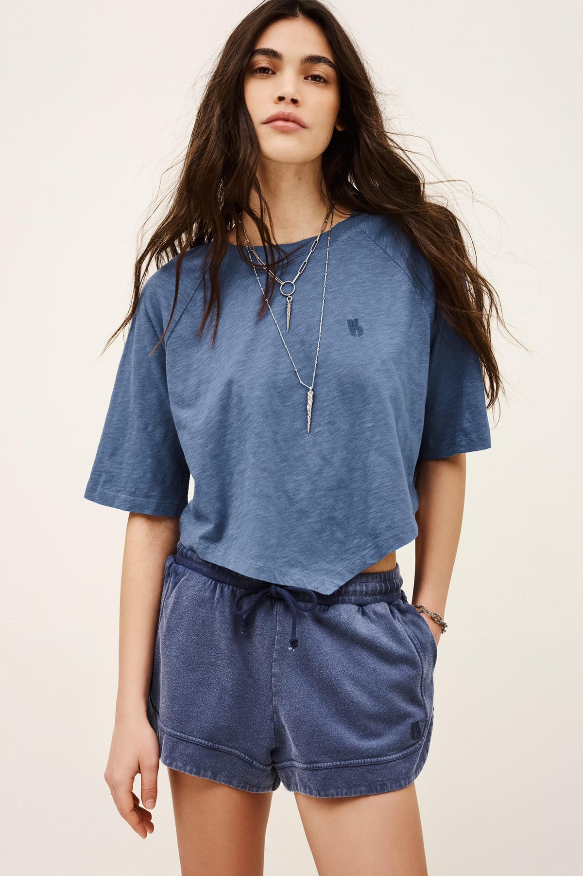 Cotton T-Shirt Vany Blue