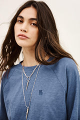 Cotton T-Shirt Vany Blue