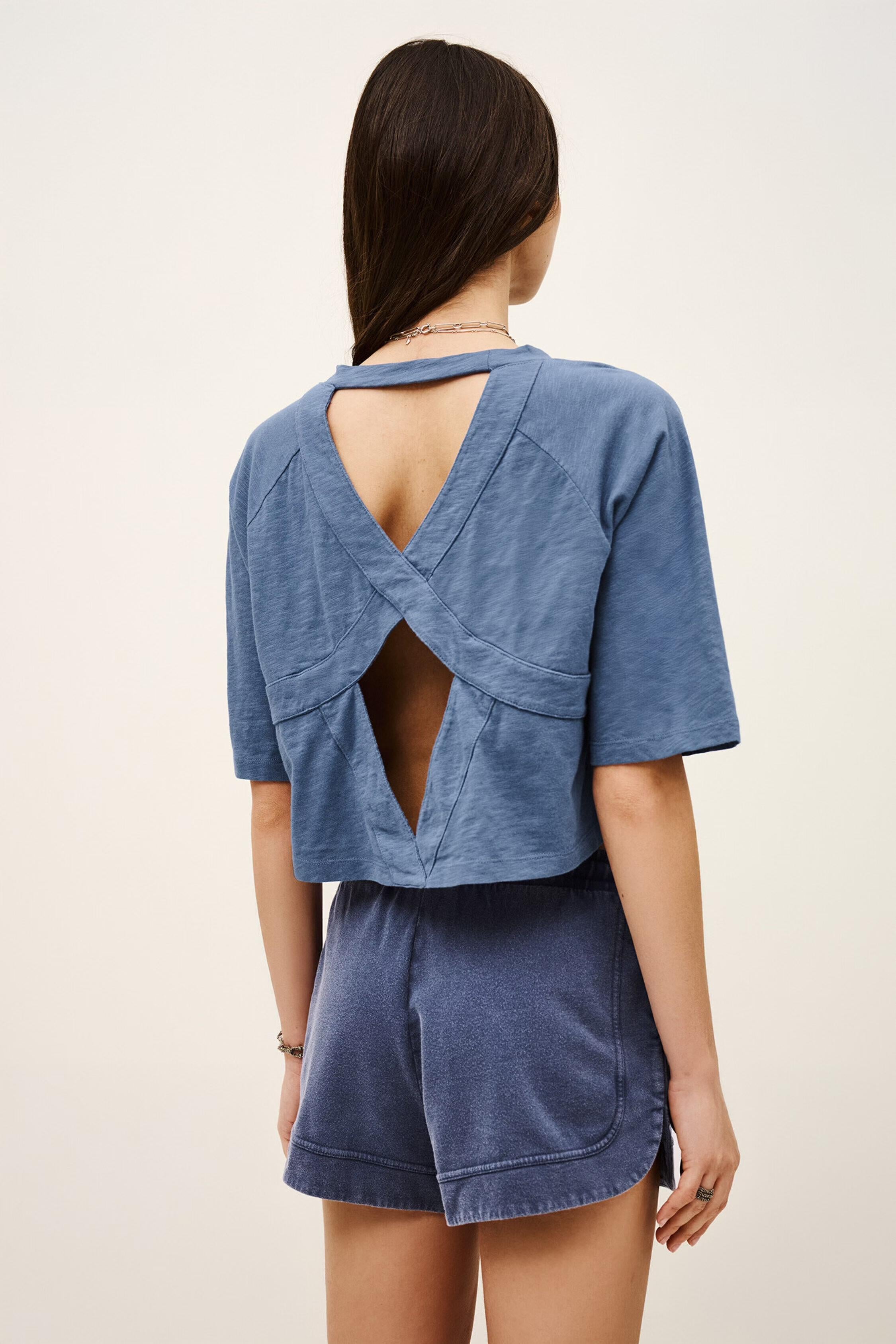 Cotton T-Shirt Vany Blue