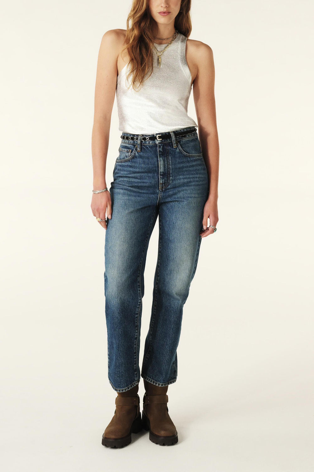 Sleeveless Top Shadey Gray