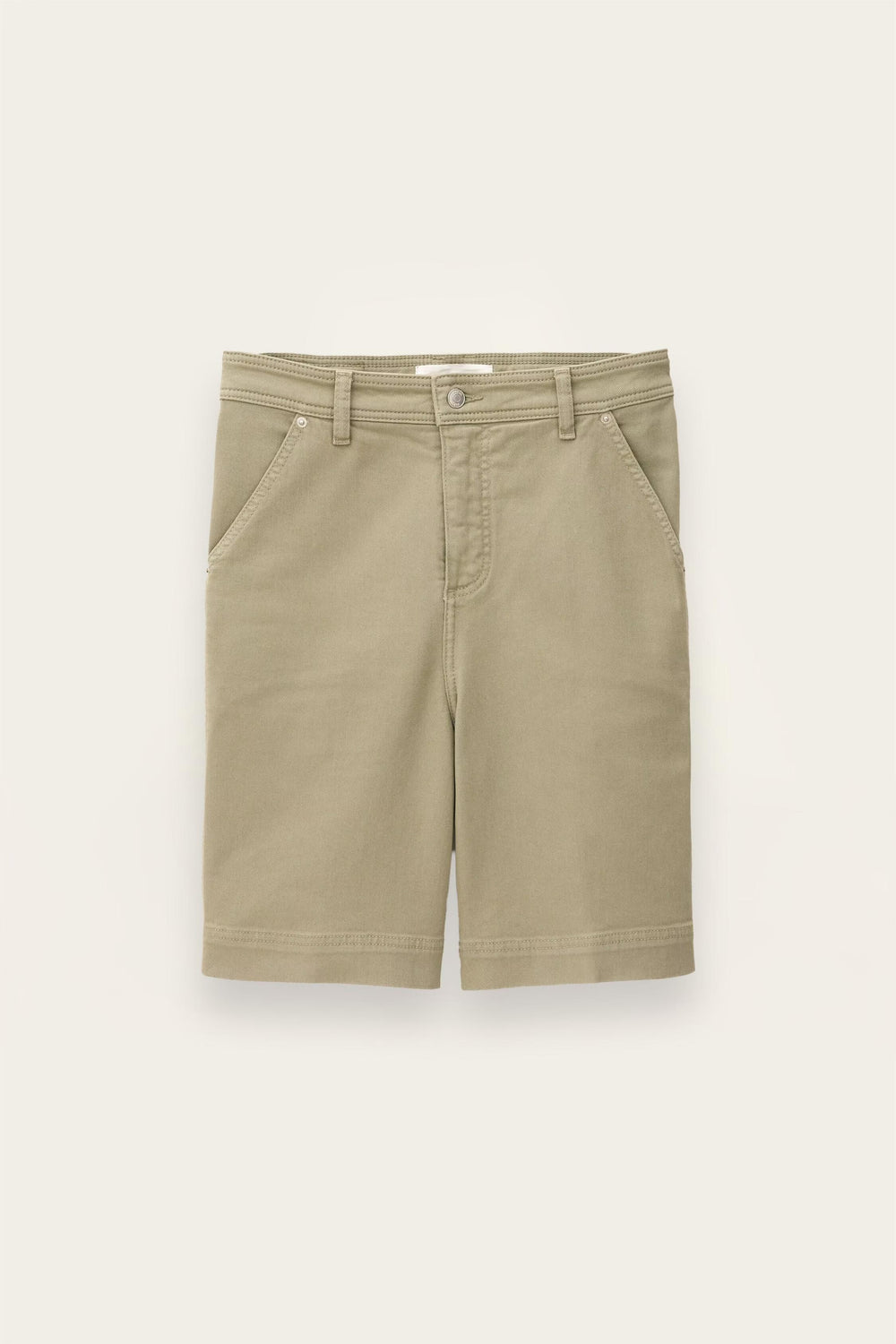Loose-Fitting Cotton Bermuda Shorts Todd Green