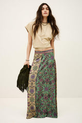 Midi Skirt Pario Green