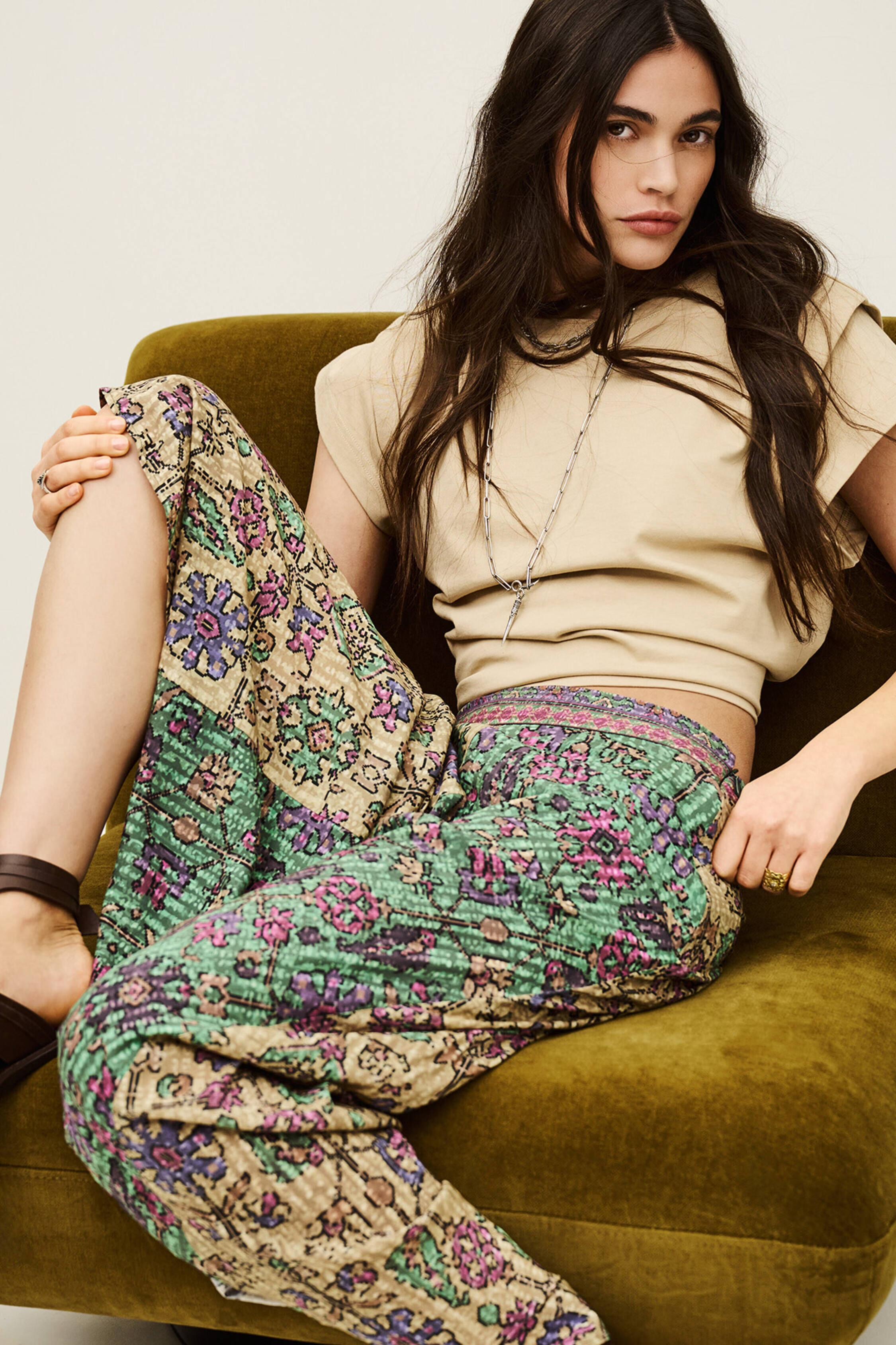 Midi Skirt Pario Green