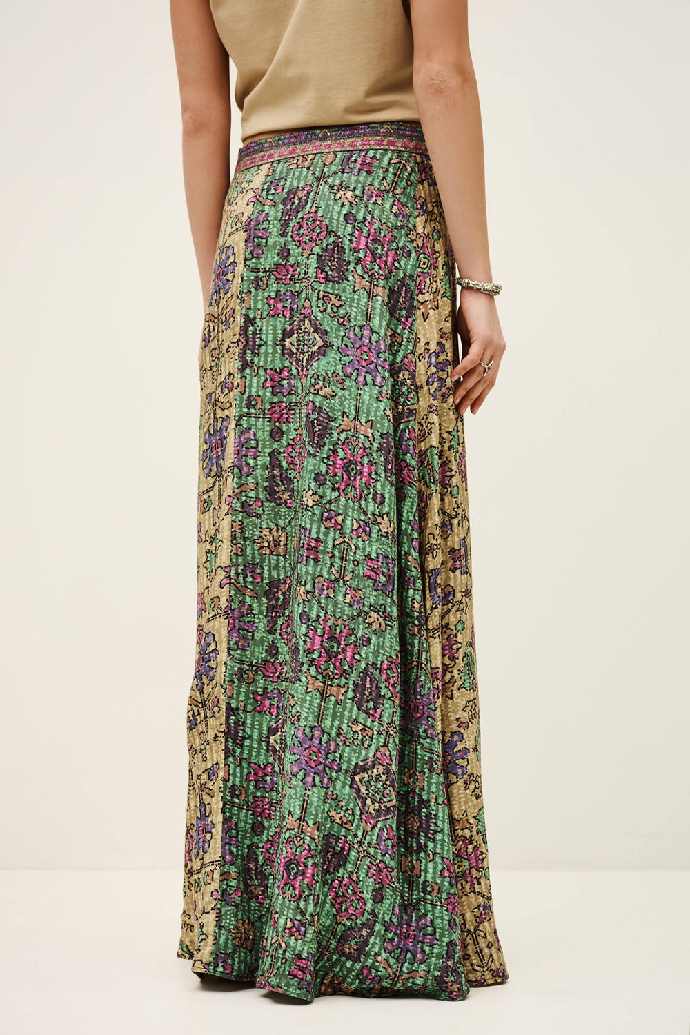 Midi Skirt Pario Green