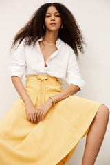Midi Skirt Donia Yellow