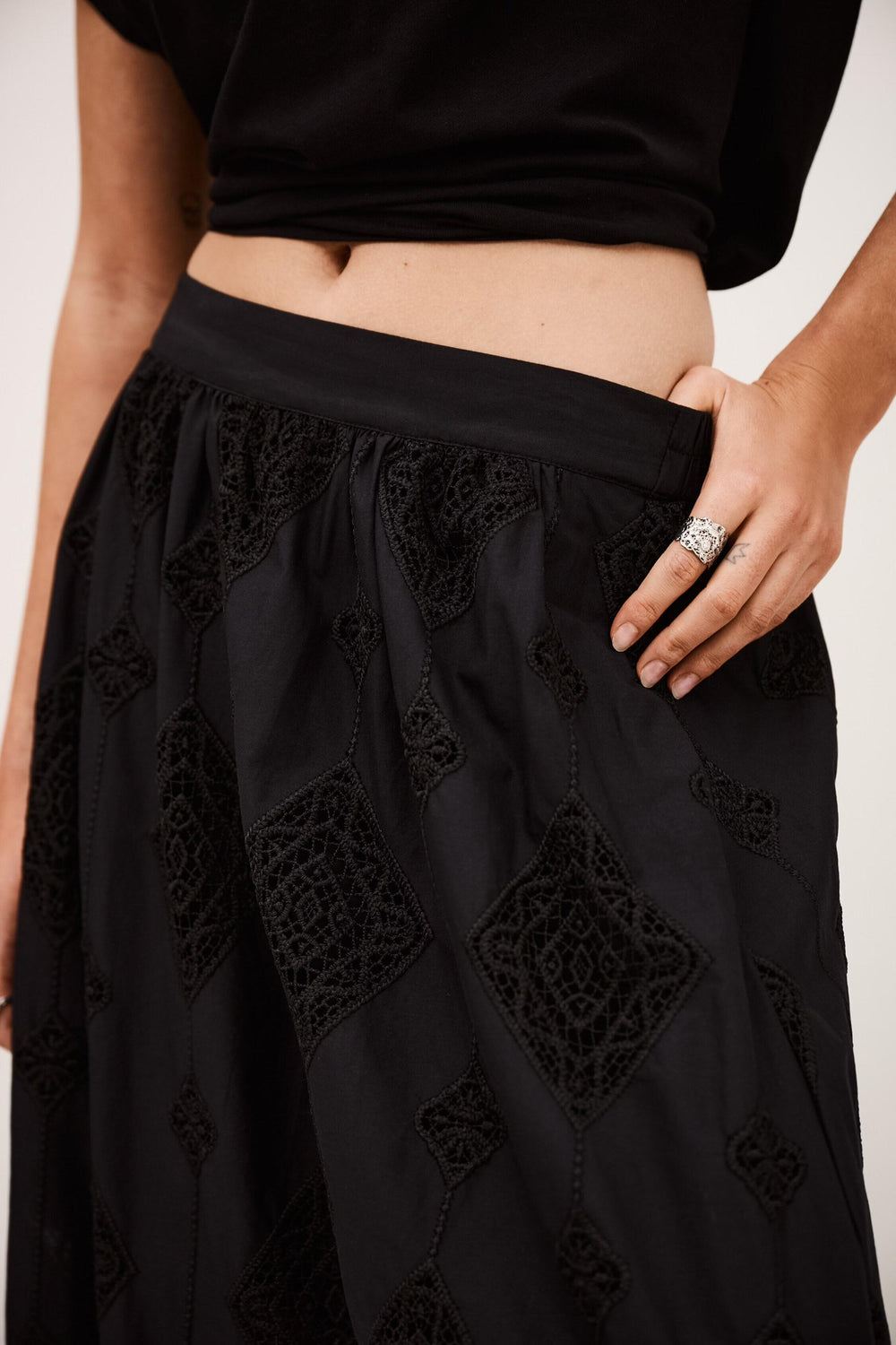 Maxi Skirt Mona Black