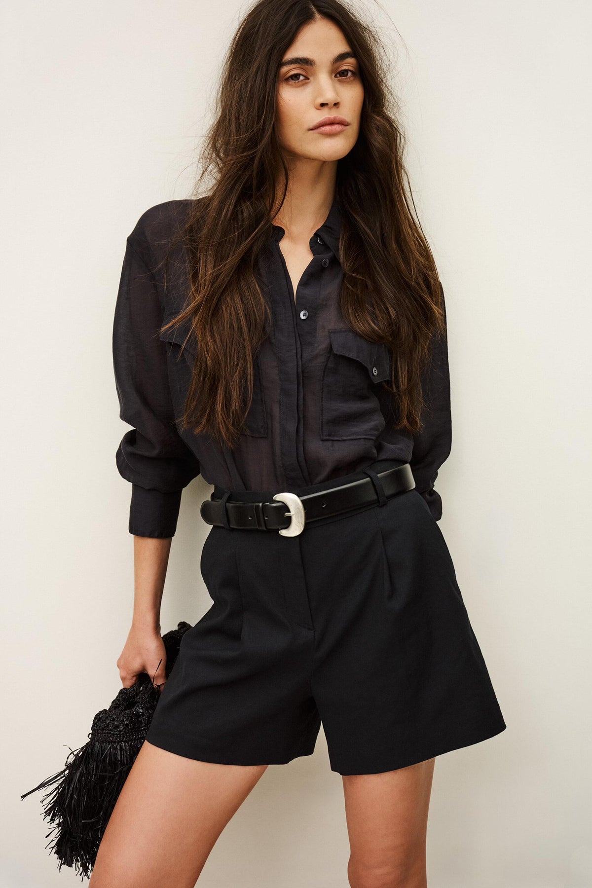 Tailored Shorts Cilo Blue