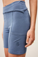 Cotton Sports Shorts Firo Blue