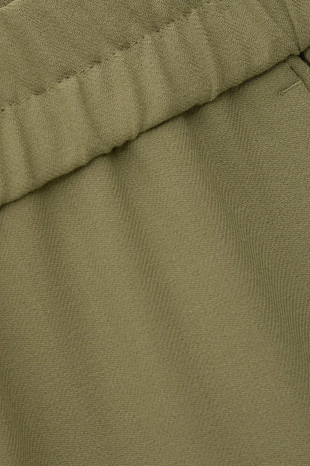 Wide-Leg Waisted Pants Narlos Green