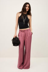 Straight Cut Pants Deana Pink