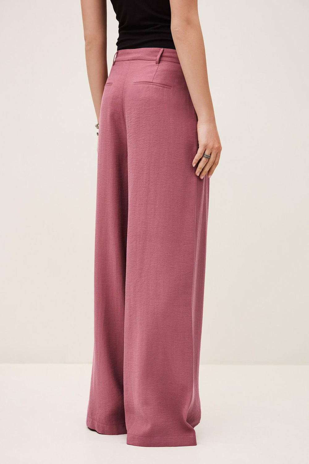 Straight Cut Pants Deana Pink