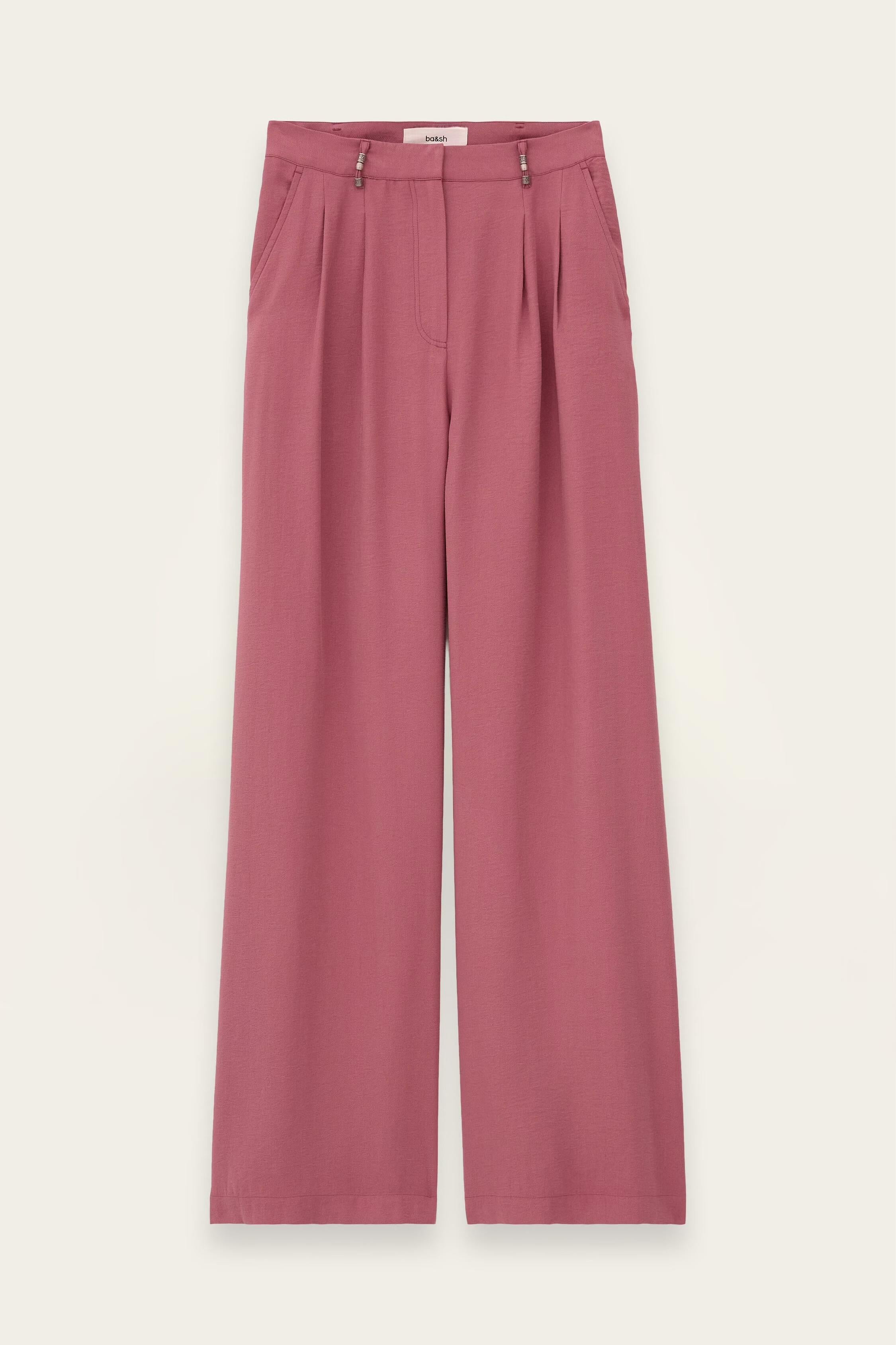 Straight Cut Pants Deana Pink