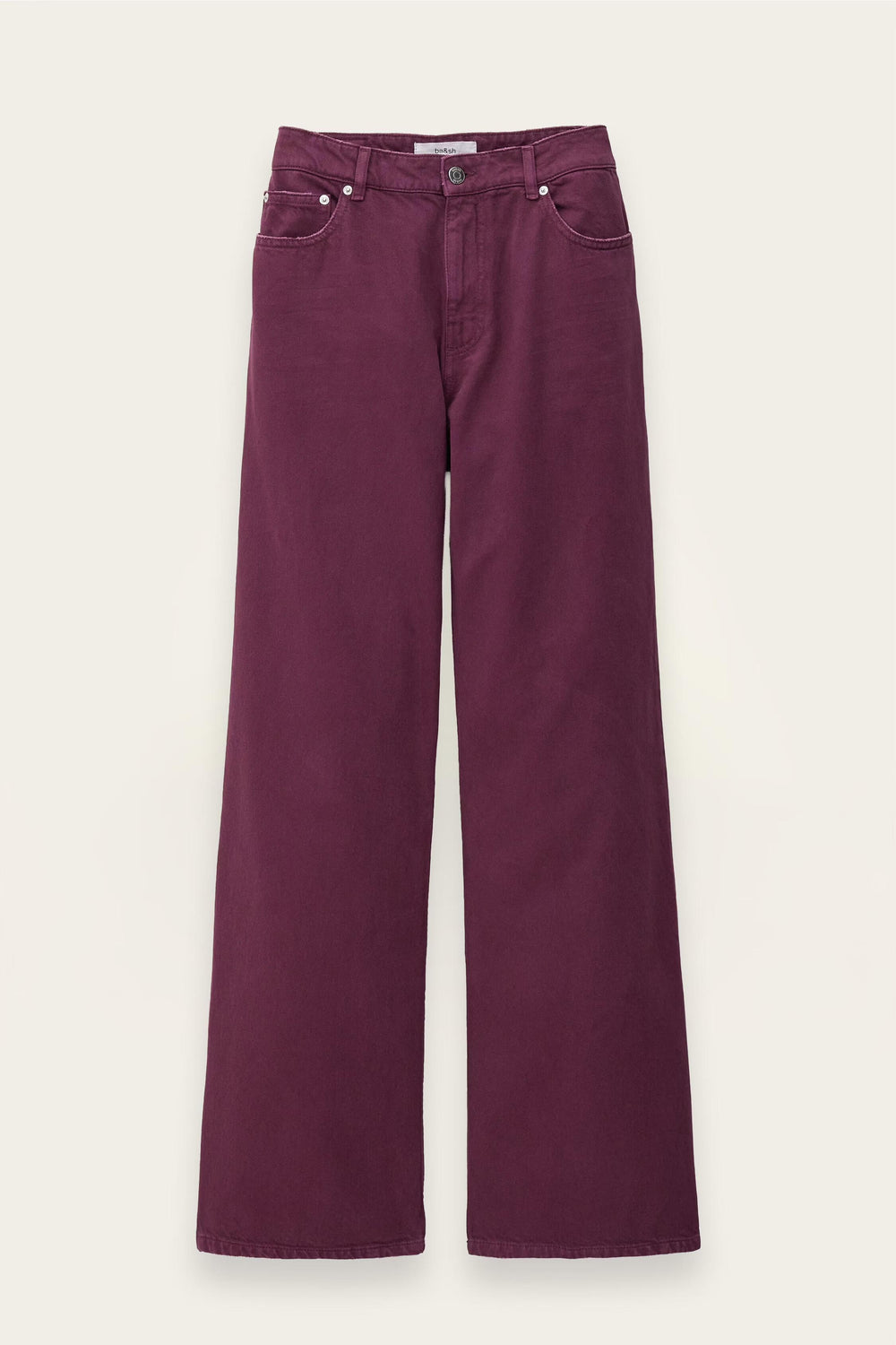 Wide-Leg Jeans Boney Purple