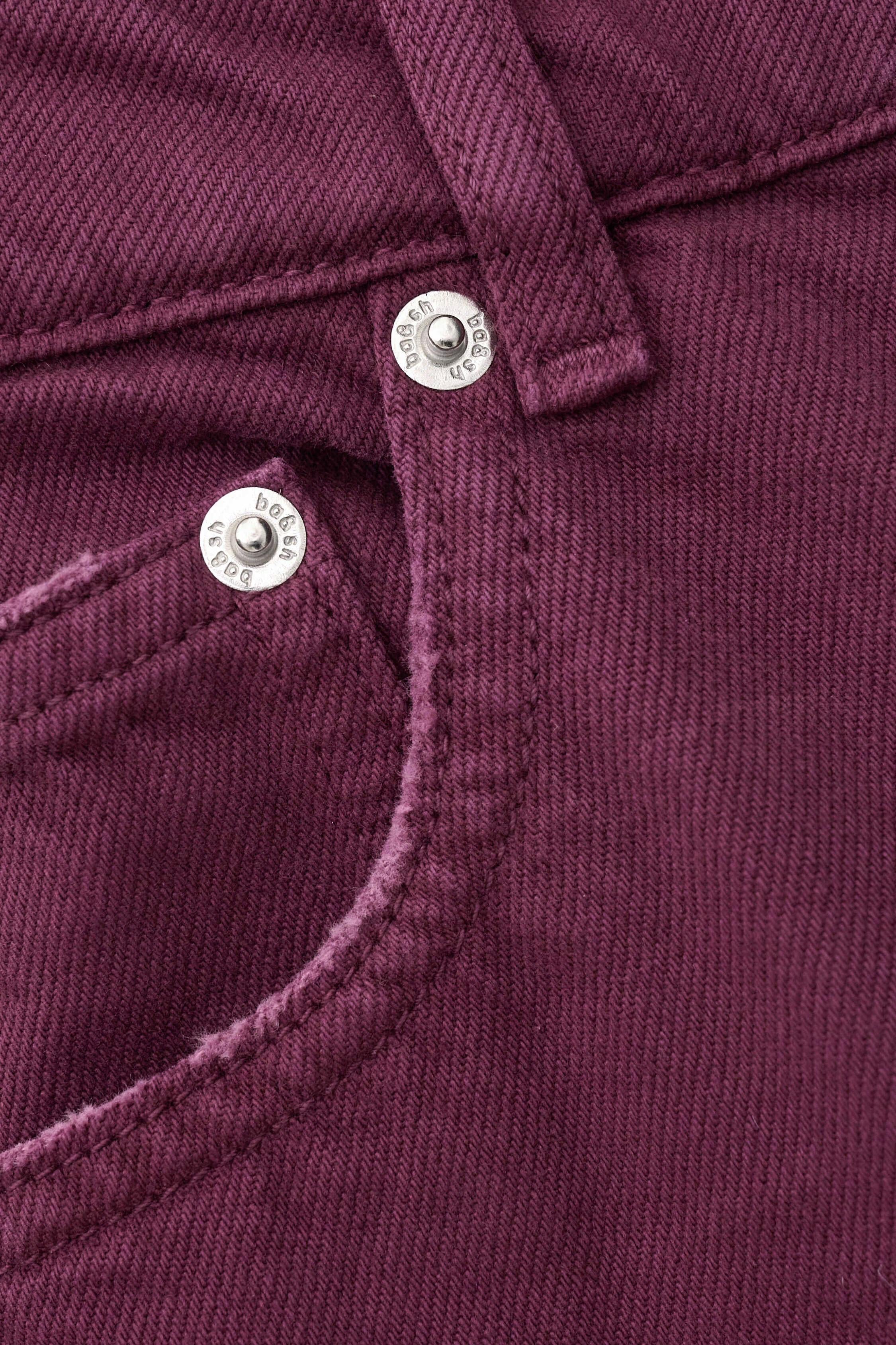 Wide-Leg Jeans Boney Purple