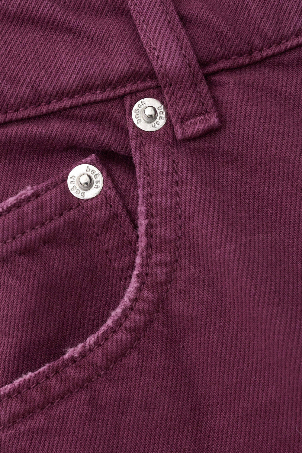 Wide-Leg Jeans Boney Purple