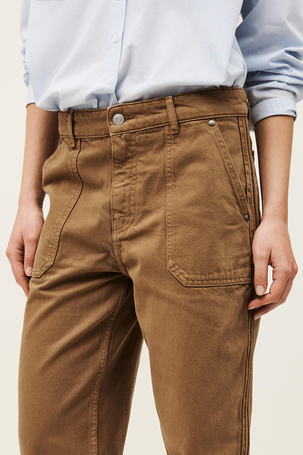 Carrot Leg Pants Cali Brown