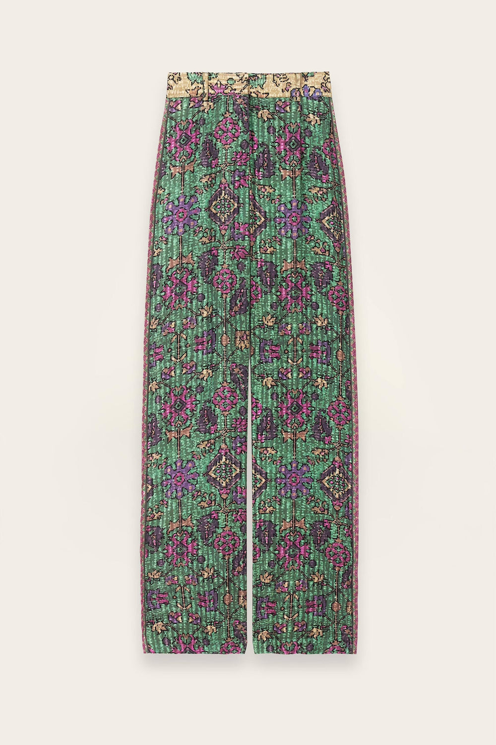 Wide-Leg Pants Pali Green