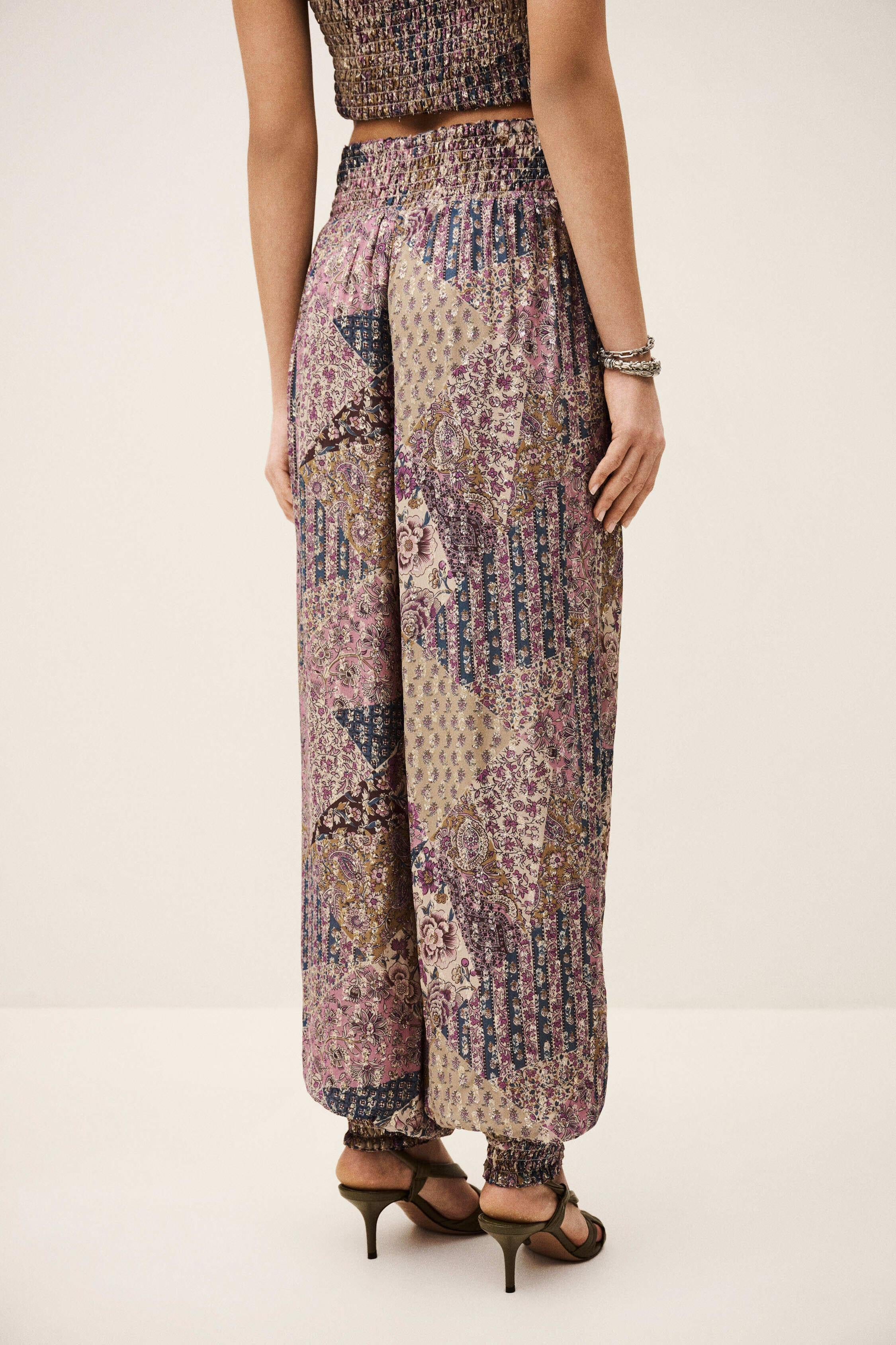 Wide-Leg Pants Parsy Pink