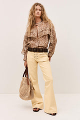 Flare Jeans Rafa Yellow