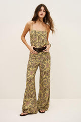 Wide-Leg Pants Pali Yellow