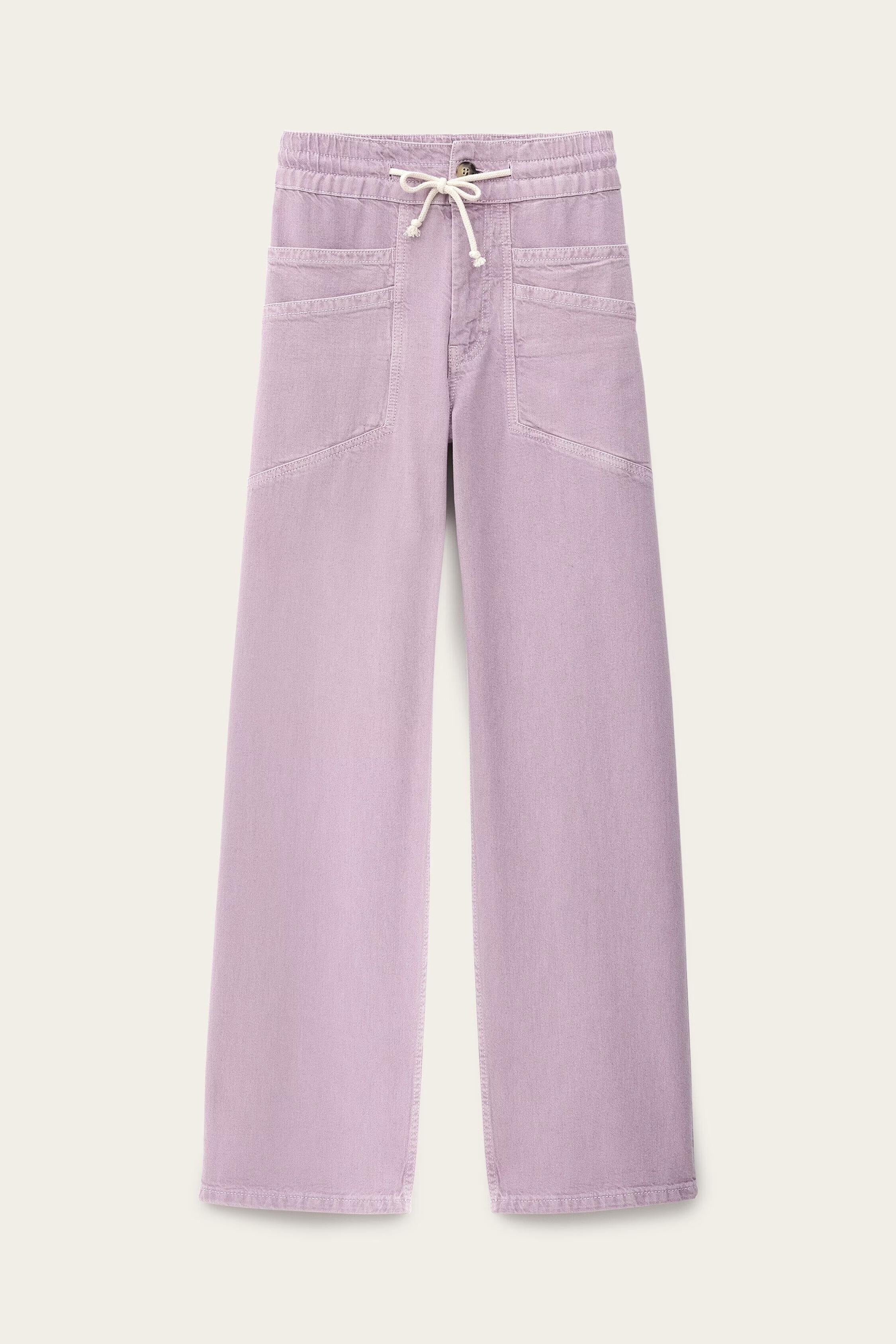 Wide-Leg Pants Fima Purple