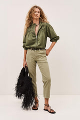 Skinny Jeans Fally Green