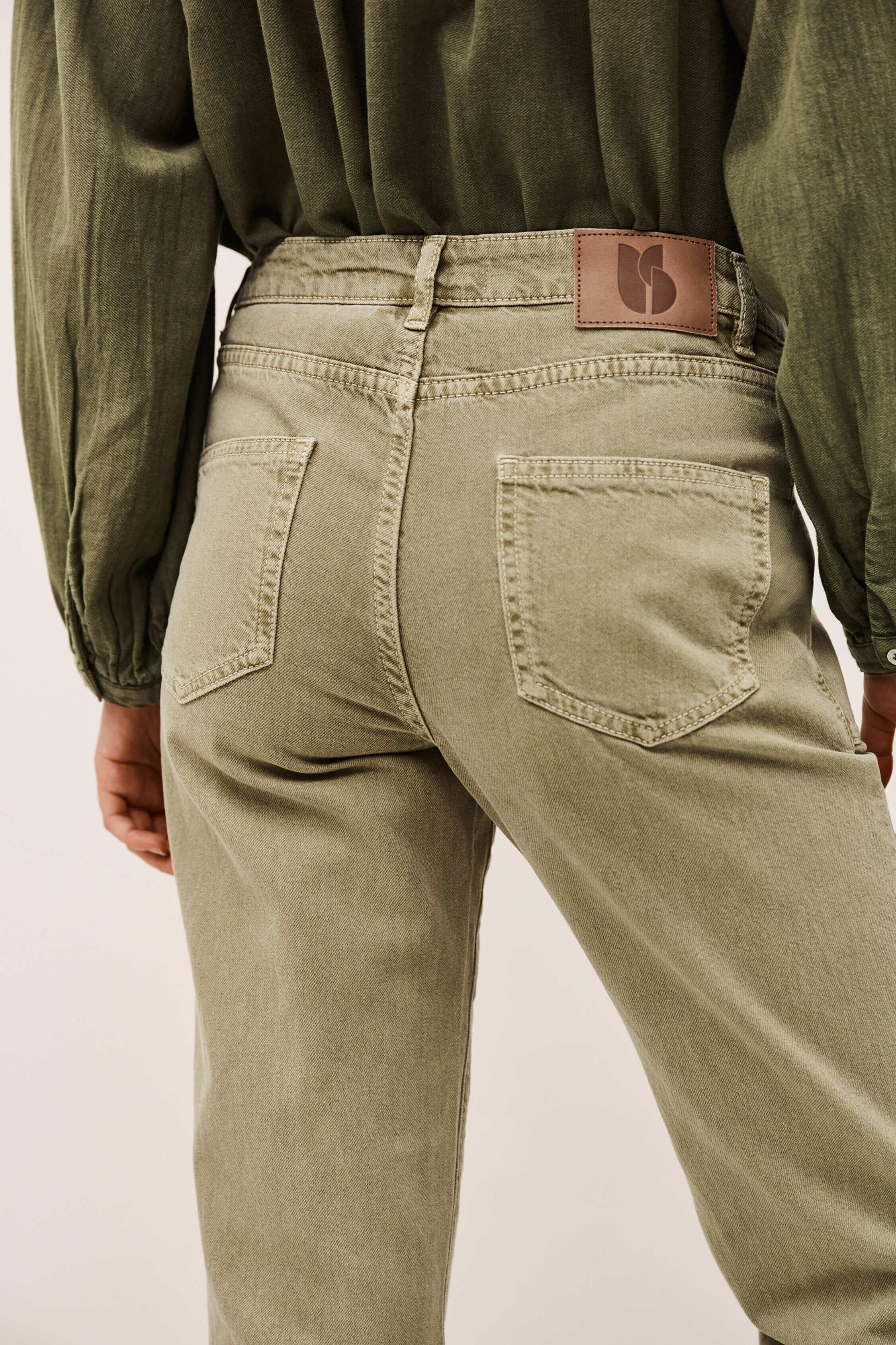 Skinny Jeans Fally Green