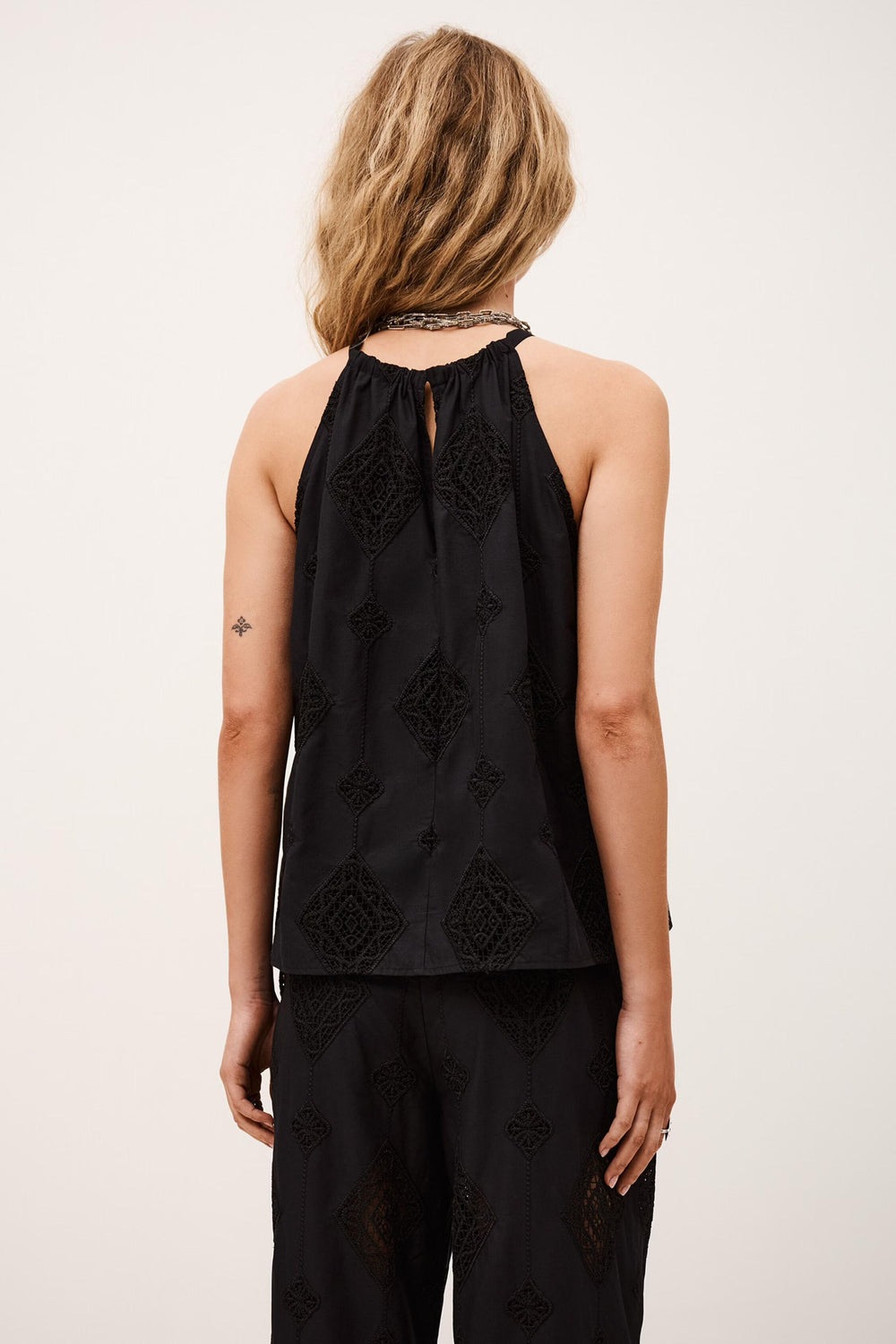 Wide-Leg Pants Mike Black