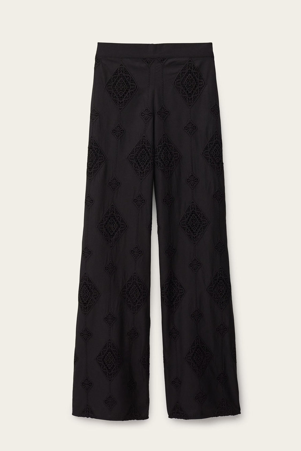 Wide-Leg Pants Mike Black