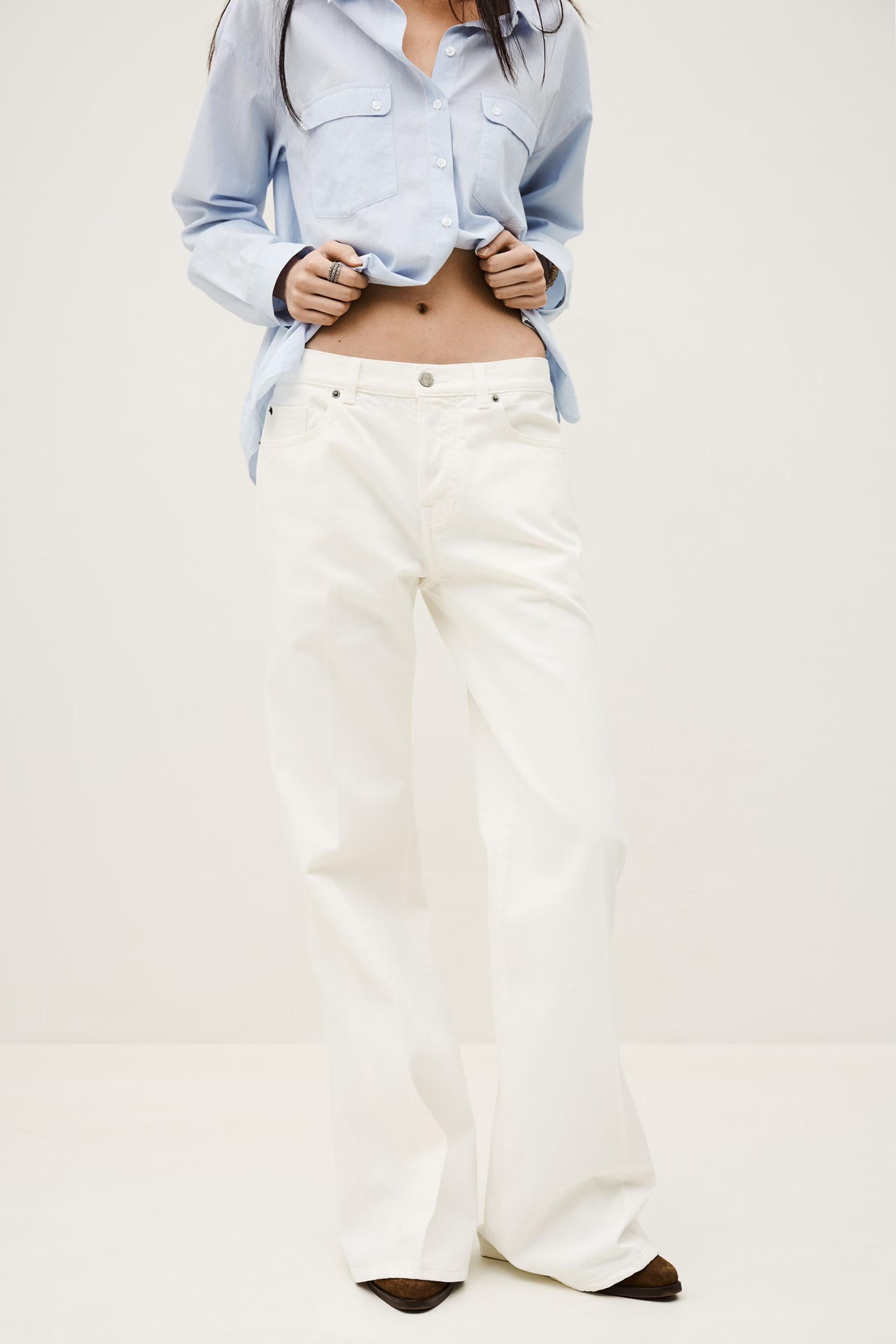 Flare Jeans Badou Off-White